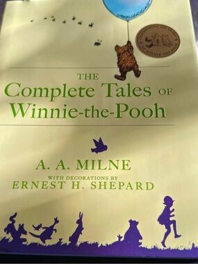 The Complete Tales of Winnie-the-Pooh Hardcover - Cream & Purple